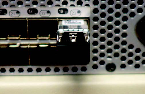 Fiber optic devises are very sensitive to dust, dirt and grease. 1. Always keep the transceiver dust cap on the Skylane Optics® transceiver when the device is not connected to the fiber. 2. Make sure the fiber is clean before inserting it in the transceiver by using specially designed fiber cleaning devices and visual inspection. (More info see our Cleaning Kit document) Our internal procedures for transceiver cleaning and cleanliness checking are in accordance with IEC 61300-3-35 ED.1.0. standard.