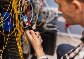 transceiver de fibra óptica