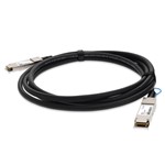 Extreme Networks® 10411 Compatible 100GBase-CU QSFP28 Direct Attach Cable (Passive Twinax, 1m)