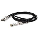 Dell® DAC-Q56DD-2Q56-SFF-200G-3M Compatible 400GBase-CU QSFP-DD 400G to 2xQSFP56 200G PAM-4 Direct Attach Cable (Passive Twinax, 3m)