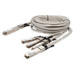 Mellanox® MCP7Y40-N002 Compatible 800GBase-CU OSFP to 4xQSFP112 Direct Attach Cable (Passive Twinax, 2m)