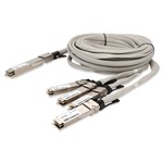 MSA Compliant 800GBase-CU OSFP to 4xQSFP112 Direct Attach Cable (Passive Twinax, 1.5m)