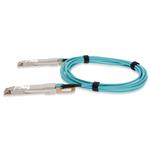 Picture of Cisco® QDD-400-AOC5M Compatible 400GBase-AOC QSFP-DD to QSFP-DD Active Optical Cable (850nm, MMF, 5m)