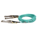 Picture of Juniper Networks® Compatible 400GBase-AOC QSFP-DD 400G to 2xQSFP56 200G Active Optical Cable (850nm, MMF, 2m)