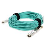 HP® Compatible 100GBase-AOC QSFP28 to QSFP28 Active Optical Cable (850nm, MMF, 20m)