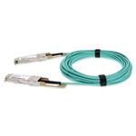 Picture of Alcatel-Lucent Nokia® Compatible 100GBase-AOC QSFP28 Active Optical Cable (850nm, MMF, 0.5m)
