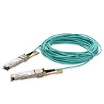 Mellanox® Compatible 200GBase-AOC QSFP56 DSP Active Optical Cable (850nm, MMF, 25m)