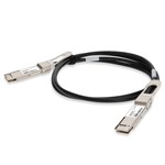 MSA Compliant 400GBase-CU QSFP-DD to QSFP-DD Direct Attach Cable (Passive Twinax, 3m)