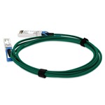 Picture of Cisco® Compatible 10GBase-CU SFP+ to SFP+ Green Direct Attach Cable (Passive Twinax, 2m)