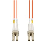 2.5m LC to LC Yellow OS2 Duplex LSZH SMF Fiber Patch Cable