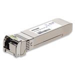 MSA and 10GBase-BX SFP+ Transceiver (SMF, 1310nmTx/1490nmRx, 10km, LC, DOM)