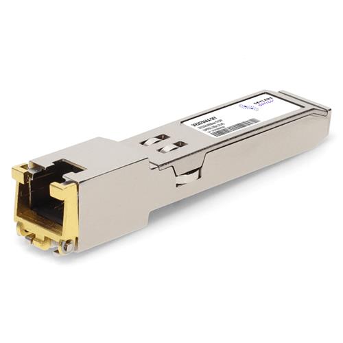 Picture of Alcatel-Lucent Nokia® 3FE28784AA Compatible 10/100/1000Base-TX SFP Transceiver (Copper, 100m, RJ-45)