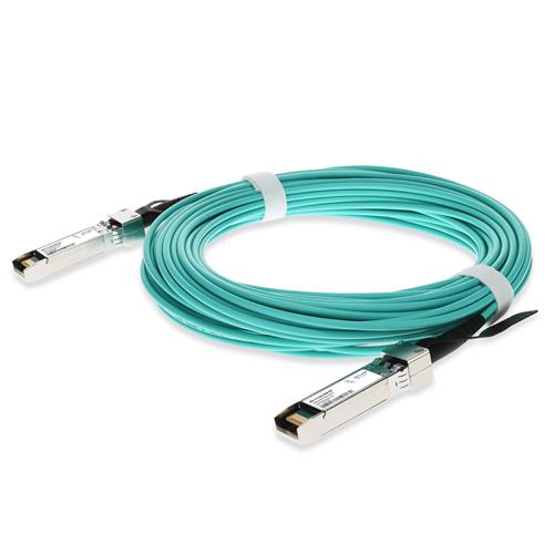 Picture of Arista Networks® AOC-S-S-25G-25M Compatible 25GBase-AOC SFP28 to SFP28 Direct Attach Cable (850nm, MMF, 25m)