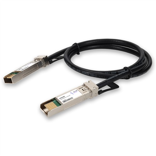 Picture of MSA Compliant 50GBase-CU SFP-DD to SFP-DD Direct Attach Cable (Passive Twinax, 1m, 30AWG)