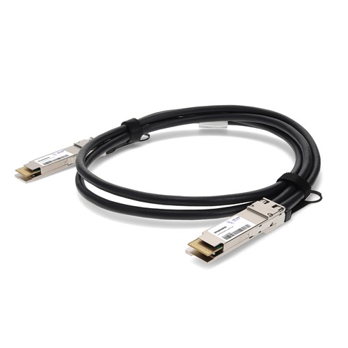 Picture of Arista Networks® CAB-D-D-400G-2M Compatible to Mellanox® MCP1660-W002E26 Compatible 400GBase-CU QSFP-DD Direct Attach Cable (Passive Twinax, 2m)
