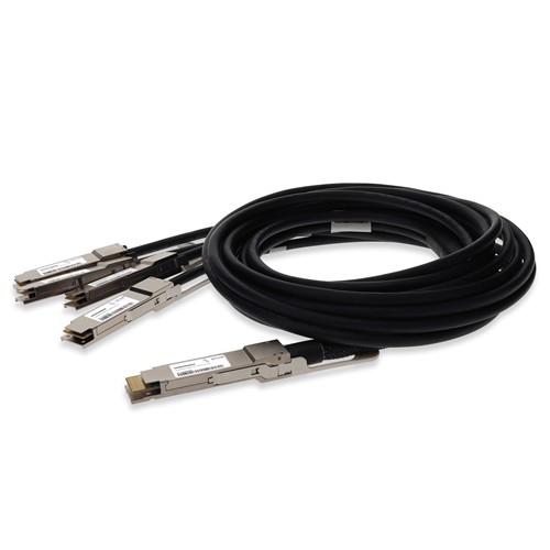 Picture of Mellanox® MCP7F60-W02AR26 Compatible 400GBase-CU QSFP-DD 400G to 4xQSFP56 100G PAM-4 Direct Attach Cable (Passive Twinax, 2.5m)