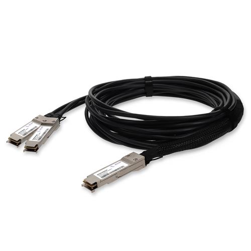 Picture of Mellanox® MCP7H50-V02AR26 Compatible 200GBase-CU QSFP56 to 2xQSFP56 Infiniband HDR Direct Attach Cable (Passive Twinax, 2.5m, LSZH)