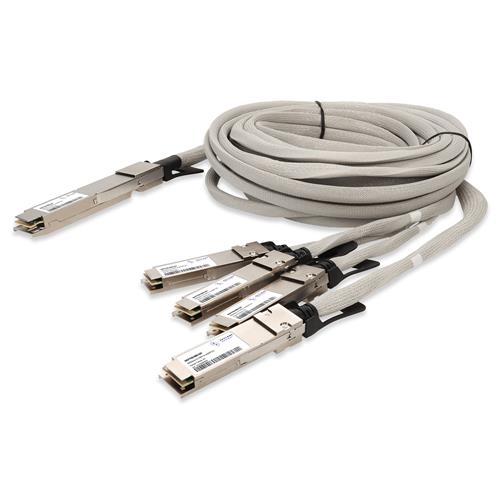 Picture of Mellanox® MCP7Y40-N002 Compatible 800GBase-CU OSFP to 4xQSFP112 Direct Attach Cable (Passive Twinax, 2m)