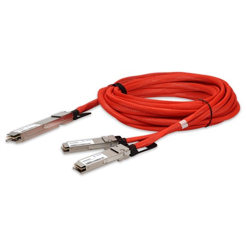 Picture of MSA Compliant 400GBase-CU OSFP to 2xQSFP56 Direct Attach Cable Direct Attach Cable (Active Twinax, 4m)