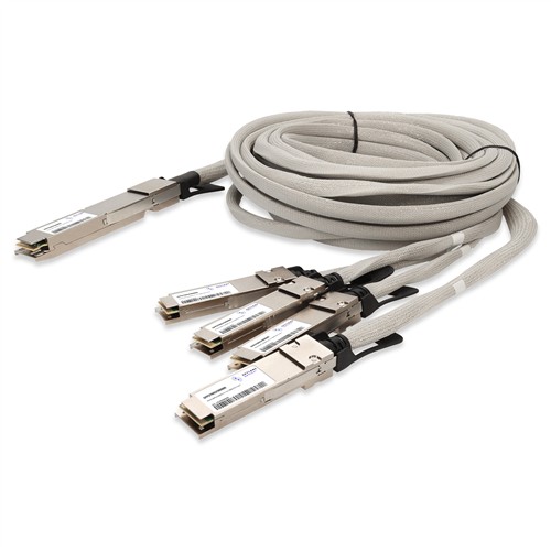 Picture of MSA Compliant 800GBase-CU OSFP to 4xQSFP112 Direct Attach Cable (Passive Twinax, 1m)