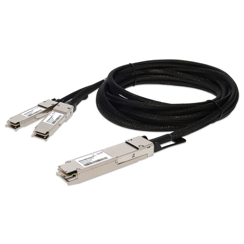 Picture of Arista Networks® Compatible 800GBase-AEC OSFP to 2xQSFP112 Active Electrical Cable (AEC, 4m, CMIS 5.0)