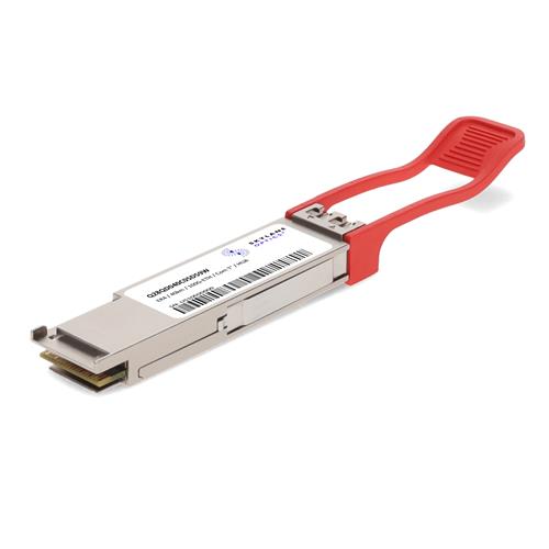Picture of Huawei® 02312NVQ Compatible 100GBase-ER4 QSFP28 Transceiver (SMF, 1295nm to 1309nm, 40KM, LC, DOM, IEEE 803.3ba)