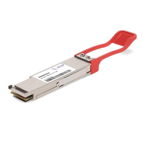 Picture of Juniper Networks® JNP-QSFP-100G-ER4 Compatible 100GBase-ER4 QSFP28 Transceiver (SMF, 1295nm to 1309nm, 40KM, LC, DOM, IEEE 803.3ba)