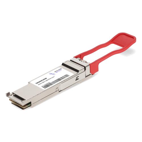 Picture of MSA Compliant Compliant OTU-4-ER4L 100GbE Dual-Rate QSFP28 Transceiver (SMF, 1295nm to 1309nm, 40km w/host FEC, LC, DOM)