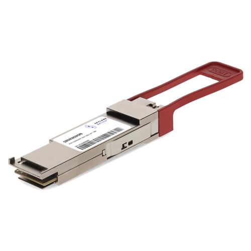Picture of Alcatel-Lucent Nokia® Compatible 100GBase-BX PAM4 QSFP28 Transceiver (SMF, 1331nmTx/1271nmRx, 10km w/FEC, LC, DOM, -40 to 85C)