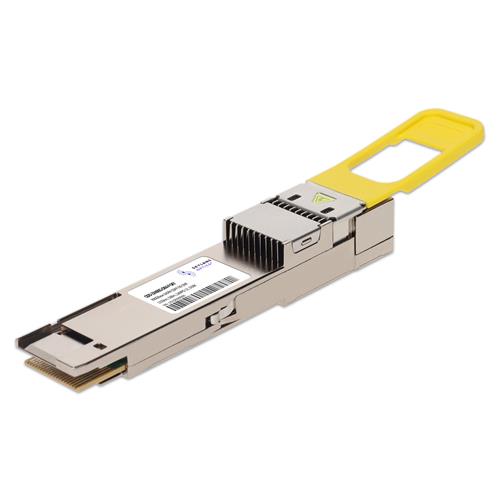 Picture of Juniper Networks® QDD-2X400G-DR4-P Compatible 800GBase-2xDR4 QSFP-DD Transceiver (SMF, 1310nm, 500m, 2xMPO-12, DOM, CMIS 5.0)