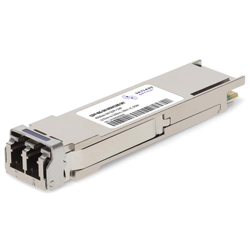 Picture of H3C® QSFP-40G-LR4-WDM1300 Compatible 40GBase-LR4 QSFP+ Transceiver (SMF, 1270nm to 1330nm, 10km, LC, DOM)