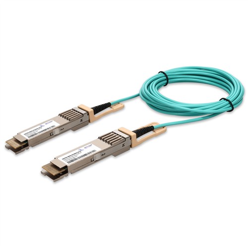 Picture of Arista Networks® Compatible 400GBase-AOC QSFP-DD to QSFP-DD Low Power Active Optical Cable (850nm, MMF, 50m)