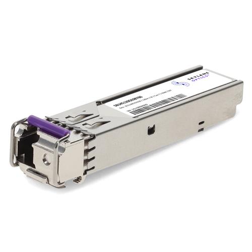 Picture of Extreme Networks® Compatible 1000Base-BX SFP Transceiver (SMF, 1490nmTX/1550nmRX, 120km, LC, DOM)