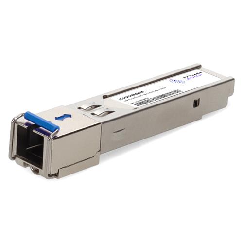 Picture of MSA Compliant Compliant 1000Base-BX 2-Channel SFP Transceiver (SMF, 1490nmTx/1310nmRx, 10km, LC, DOM)