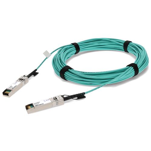 Picture of Cisco® SFP-10G-AOC30M Compatible 10GBase-AOC SFP+ Active Optical Cable (850nm, MMF, 30m)