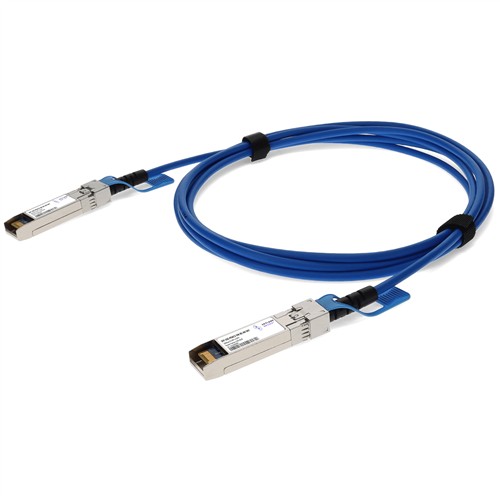 Picture of Arista Networks® Compatible 10GBase-CU SFP+ Blue Direct Attach Cable (Passive Twinax, 2.5m)