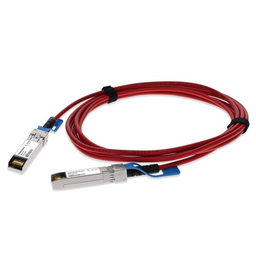 Picture of Arista Networks® Compatible 10GBase-CU SFP+ Direct Attach Cable (Passive Twinax, 2.5m, Red)
