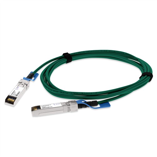 Picture of Cisco® Compatible 10GBase-CU SFP+ to SFP+ Green Direct Attach Cable (Passive Twinax, 2m)