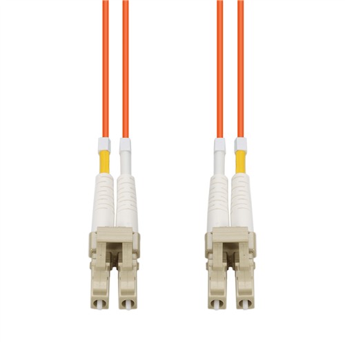 Picture of 2.5m LC to LC Yellow OS2 Duplex LSZH SMF Fiber Patch Cable