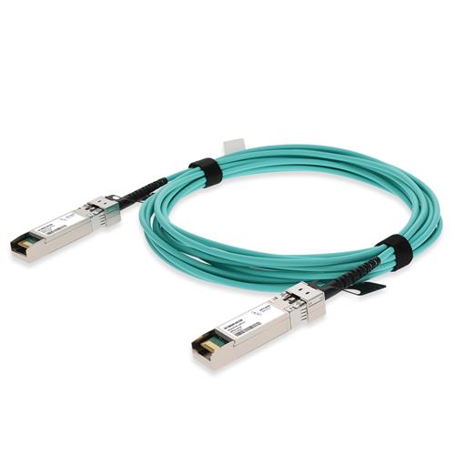 Picture of MikroTik® to HP® Compatible 10GBase-AOC SFP+ to SFP+ Direct Attach Cable (850nm, MMF, 15m)