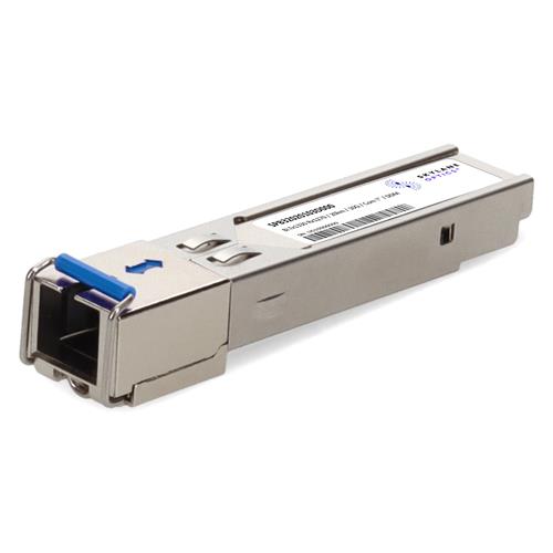 Picture of MSA Compliant 10GBase-BX SFP+ Transceiver (SMF, 1330nmTx/1270nmRx, 20km, SC, DOM)