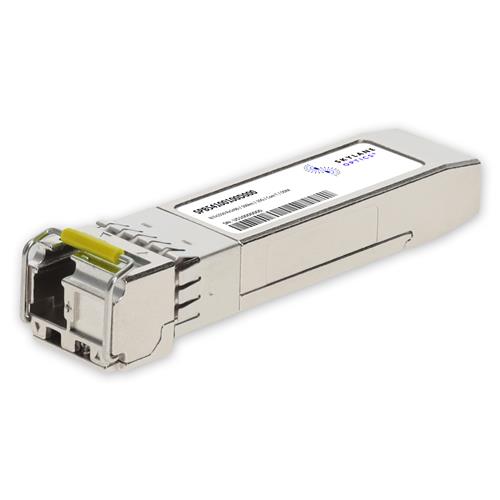 Picture of MSA Compliant 10GBase-BX SFP+ Transceiver (SMF, 1550nmTx/1490nmRx, 100km, LC, DOM)